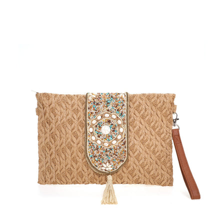 Bolso de Mano de Rafia | Accesorio - image 2