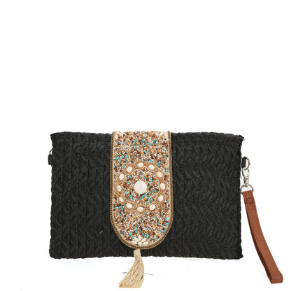 Bolso de Mano de Rafia | Accesorio - image 7