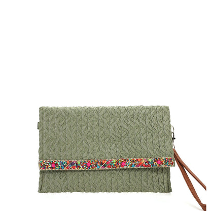 Bolso de mano rafia | Accesorio festivo - image 6