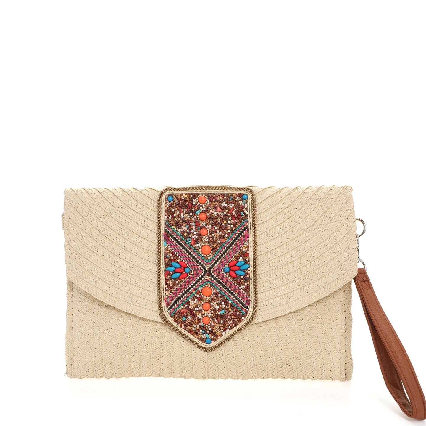Bolso de mano de rafia | Accesorio festivo - image 3