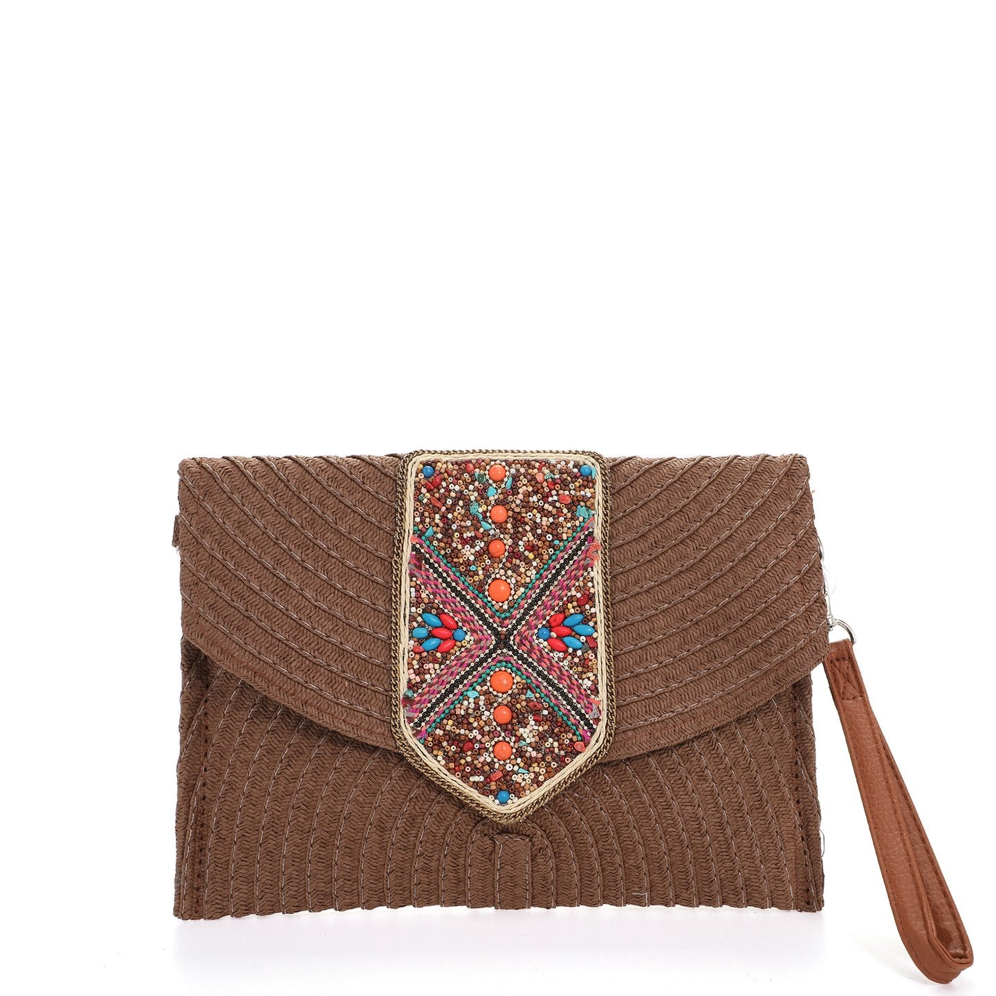 Bolso de mano de rafia | Accesorio festivo - image 5