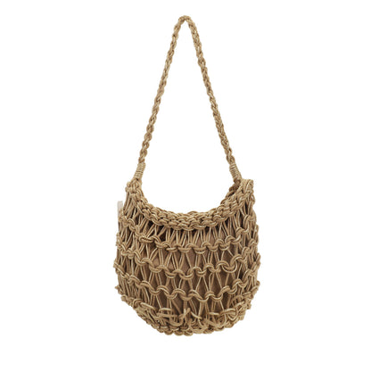 Bolso de Hombro en Paja | Accesorio Mujer - image 4