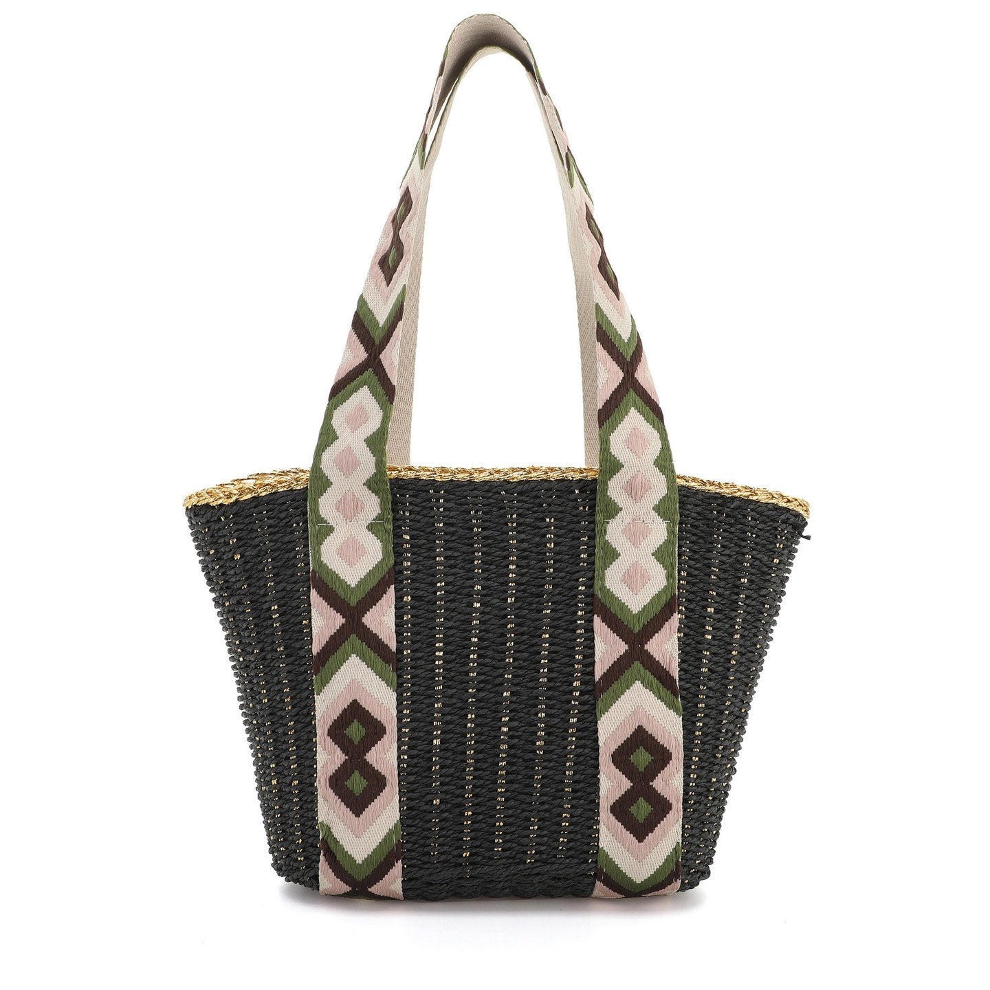 Bolso Hombro Rafia | Accesorio Femenino - image 4