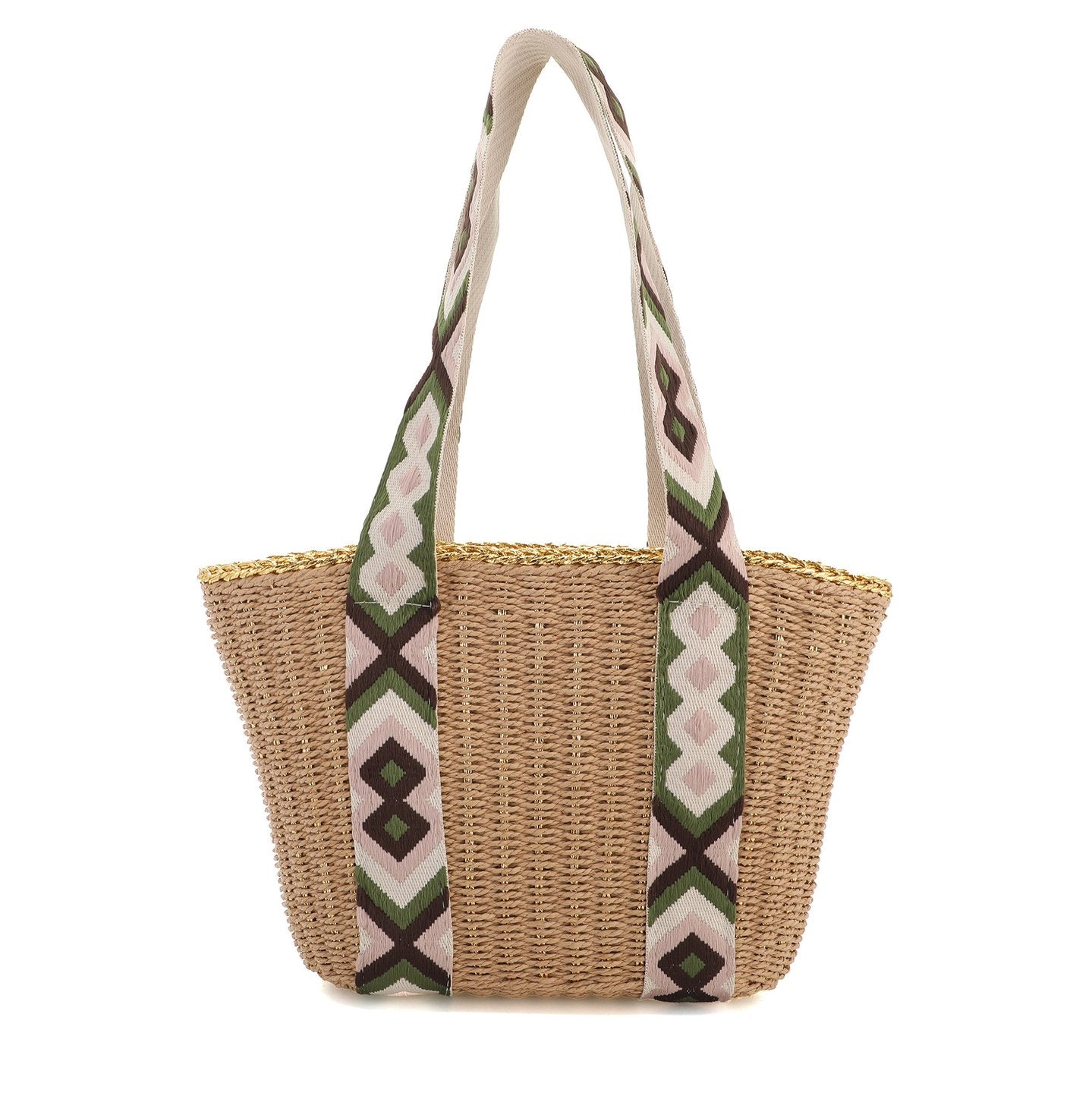 Bolso Hombro Rafia | Accesorio Femenino - image 2