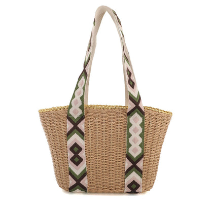 Bolso Hombro Rafia | Accesorio Femenino - image 2