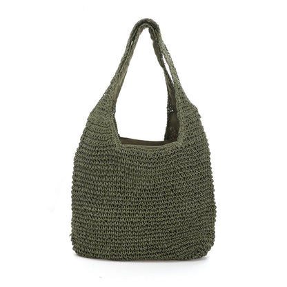 Bolso Hombro Rafia | Shopper Espacioso - image 3