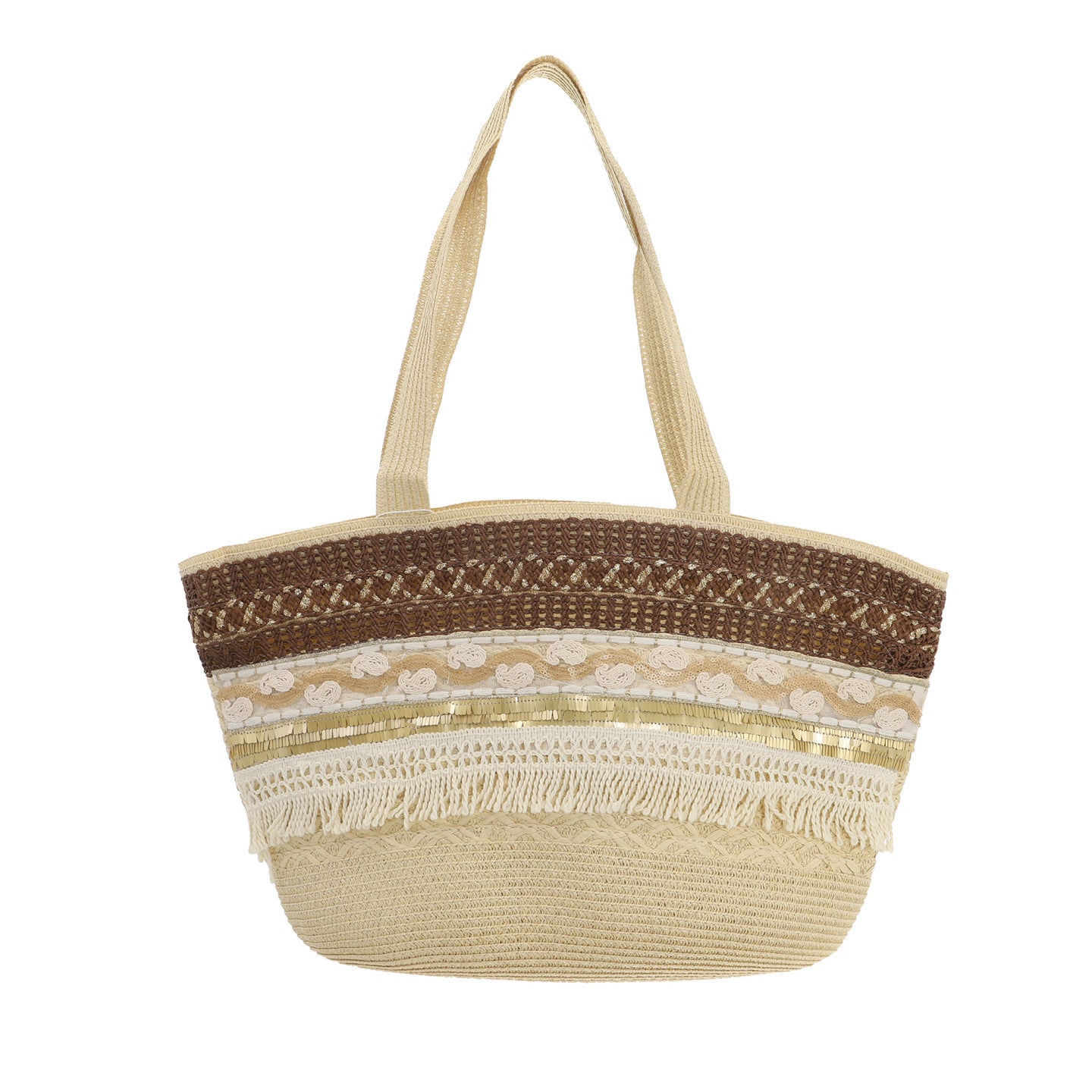 Bolso Shopper de Palha | Espacioso - image 5