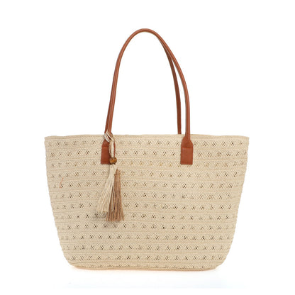 Bolso Shopper Paja | Espacioso y Grande - image 2