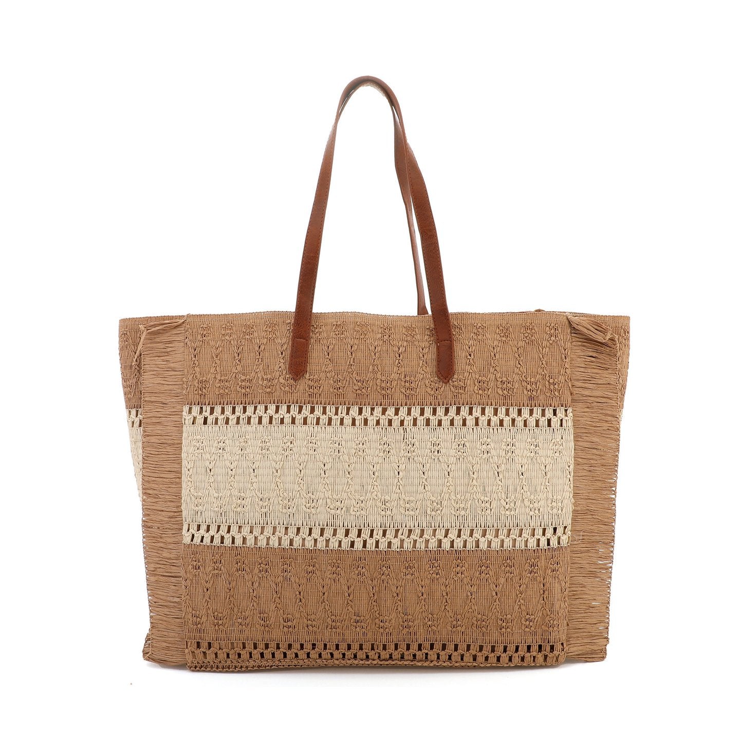 Bolso Shopper Paja | Espacioso - image 3