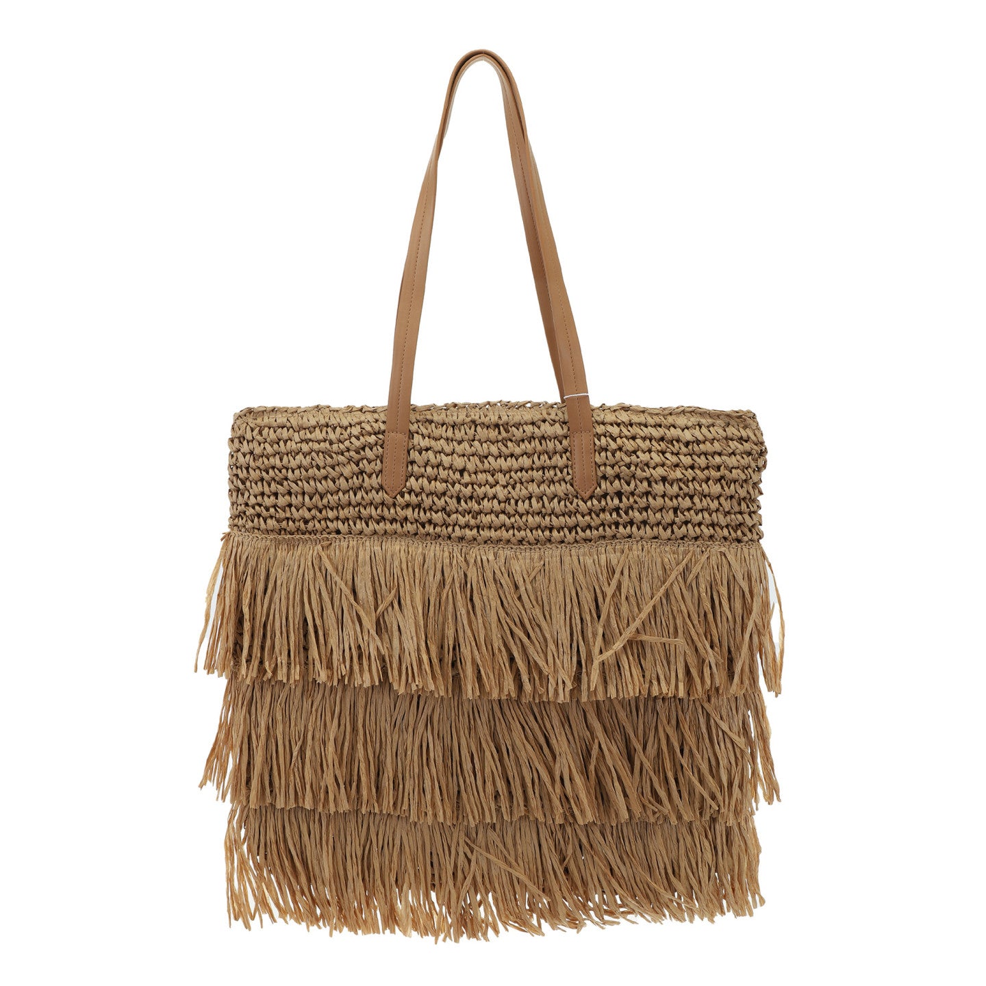 Bolsa Shopper de Paja | Amplia y espaciosa - image 3