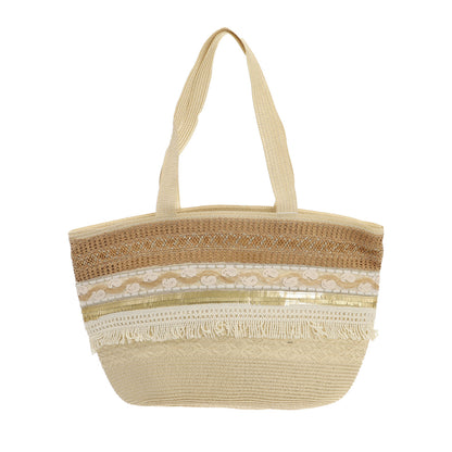 Bolso Shopper de Palha | Espacioso - image 4