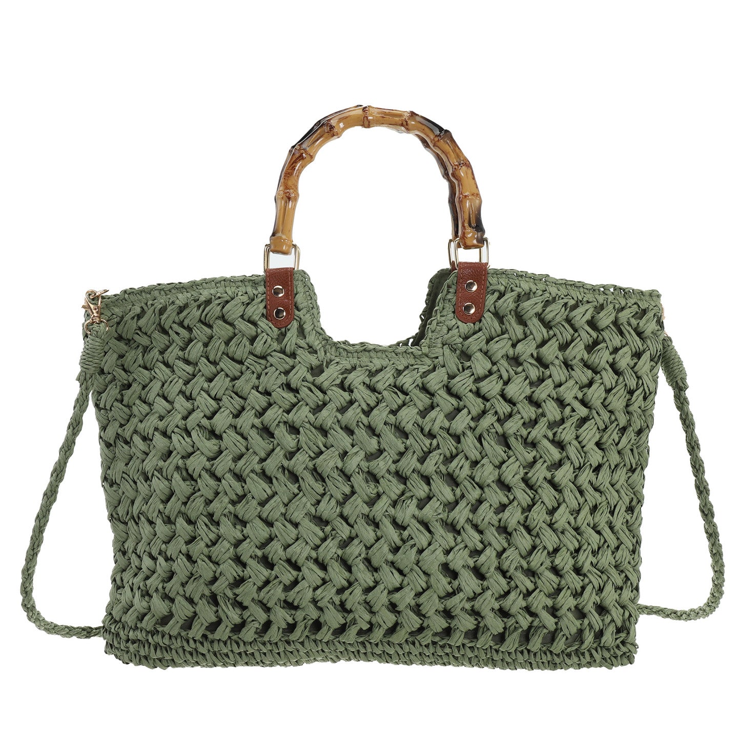 Bolso Shopper de Paja | Amplio y Funcional - image 3