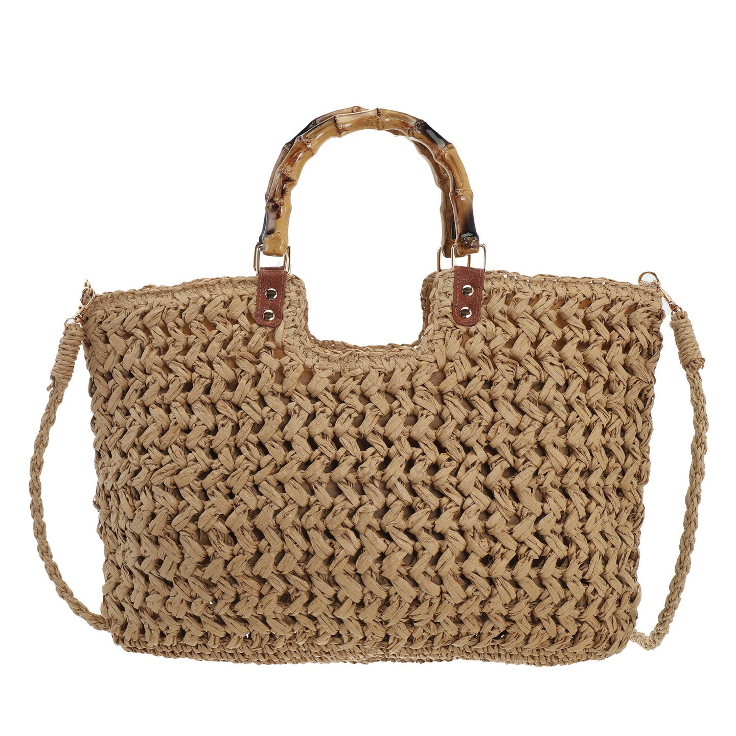 Bolso Shopper de Paja | Amplio y Funcional - image 2