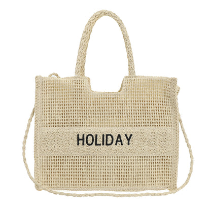 Bolso Shopper de Paja | Amplio y Funcional - image 2