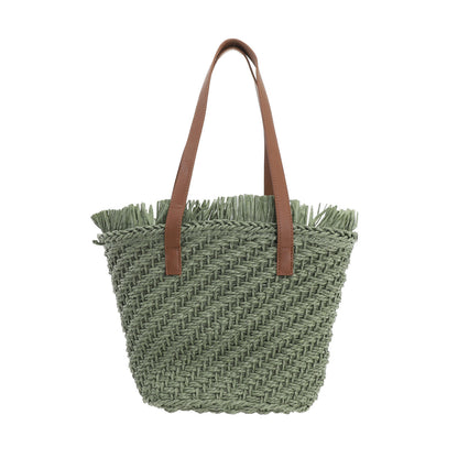 Bolso Shopper Paja | Espacioso y Grande - image 2