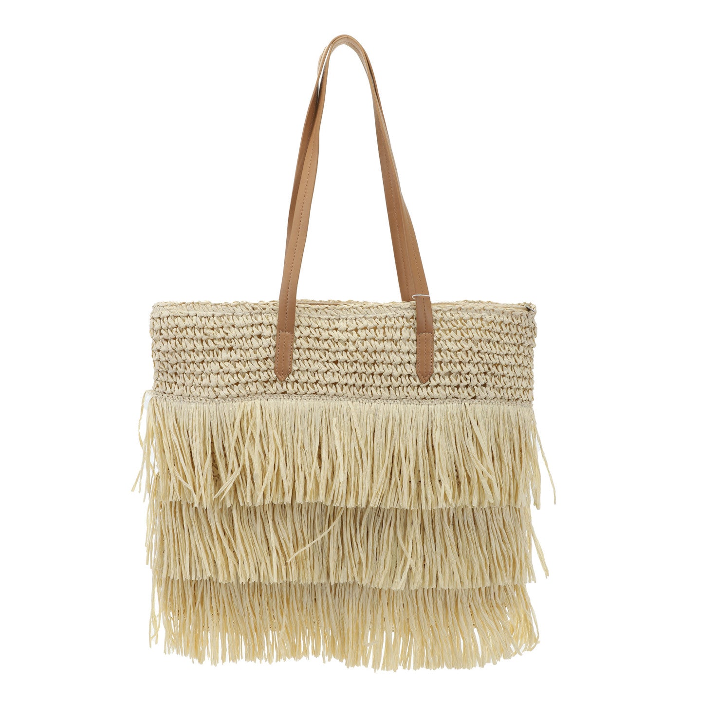 Bolsa Shopper de Paja | Amplia y espaciosa - image 2