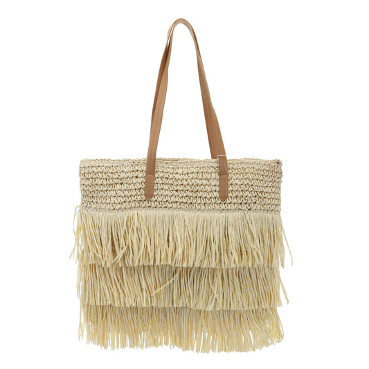 Bolsa Shopper de Paja | Amplia y espaciosa - image 2