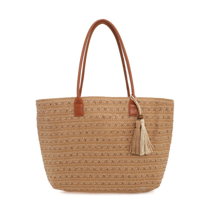 Bolso Shopper Paja | Espacioso y Grande - image 3