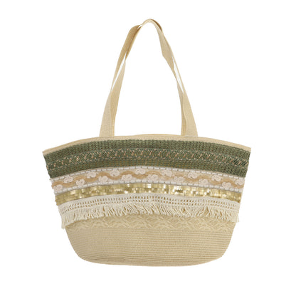 Bolso Shopper de Palha | Espacioso - image 2