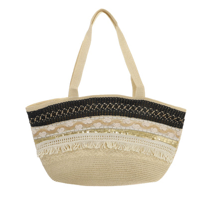 Bolso Shopper de Palha | Espacioso - image 3