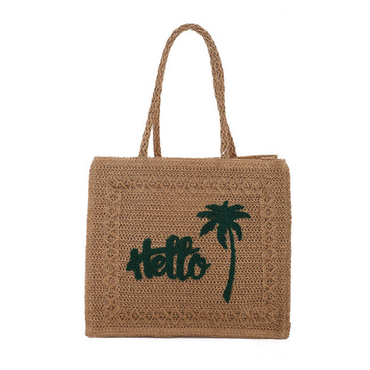 Bolso Shopper Paja | Espacioso - image 2