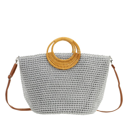 Bolsa Shopper de Paja | Mala Grande - image 3