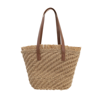 Bolso Shopper Paja | Espacioso y Grande - image 4