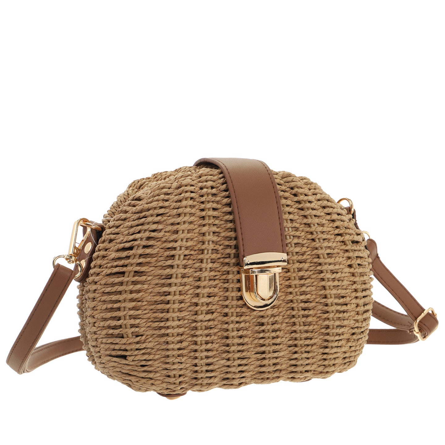 Bolso Bandolera de Paja | Accesorio Mujer - image 3